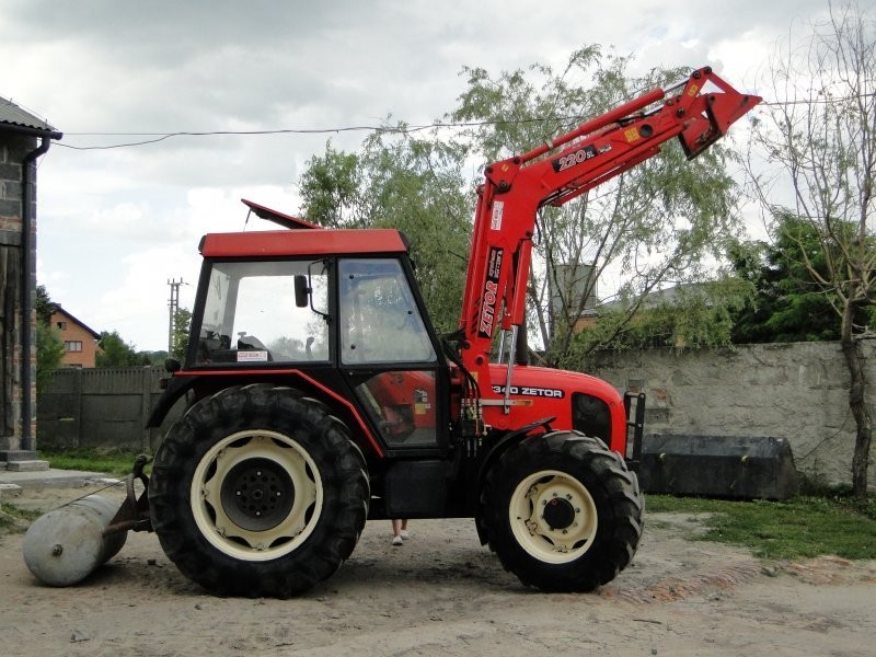 zetor 7340 turbo z turem 2004 — zdjęcie 1