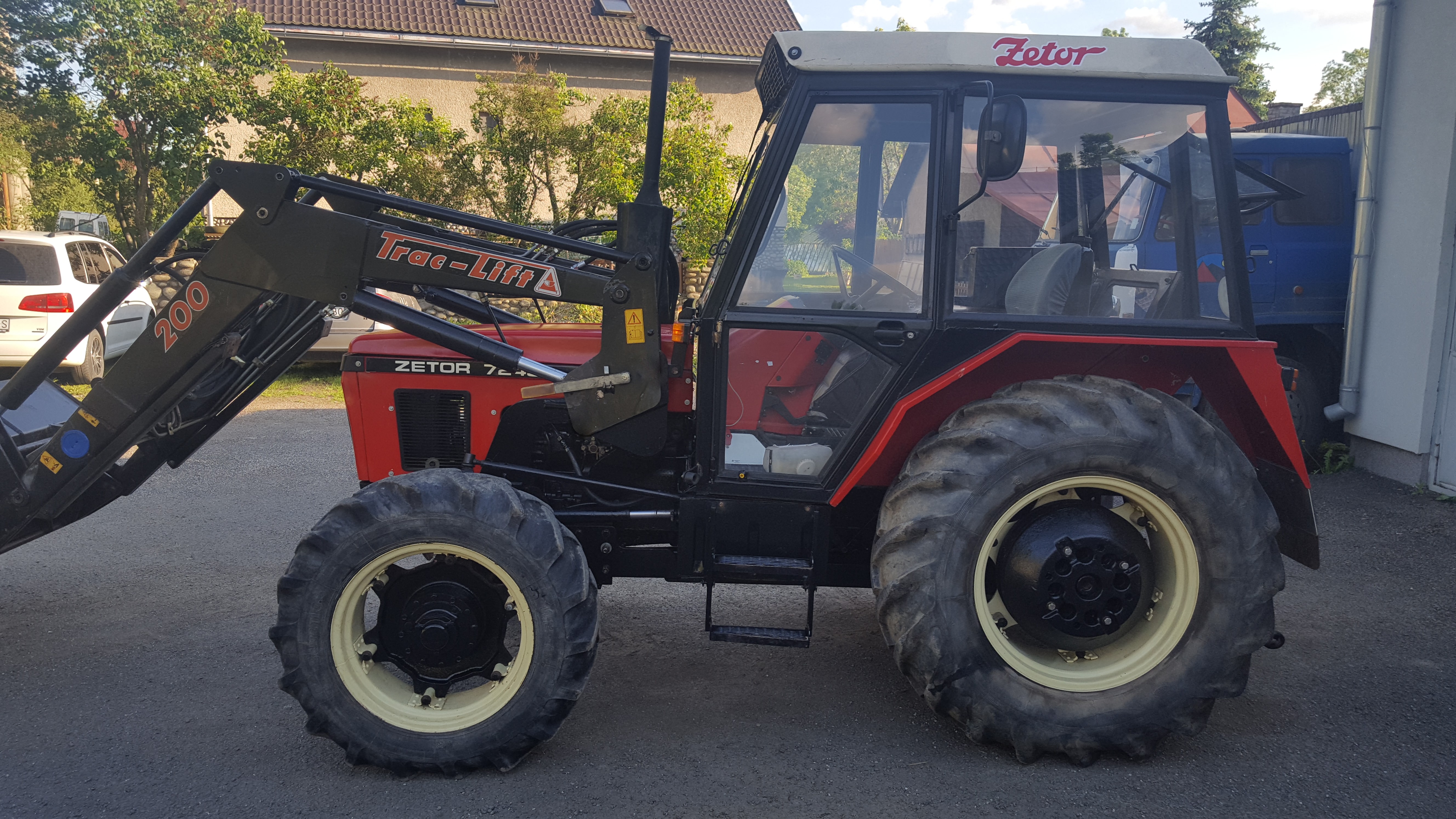 Sprzedam ciągnik Zetor 7045 z turem - Słowacja - małopolskie — zdjęcie 3