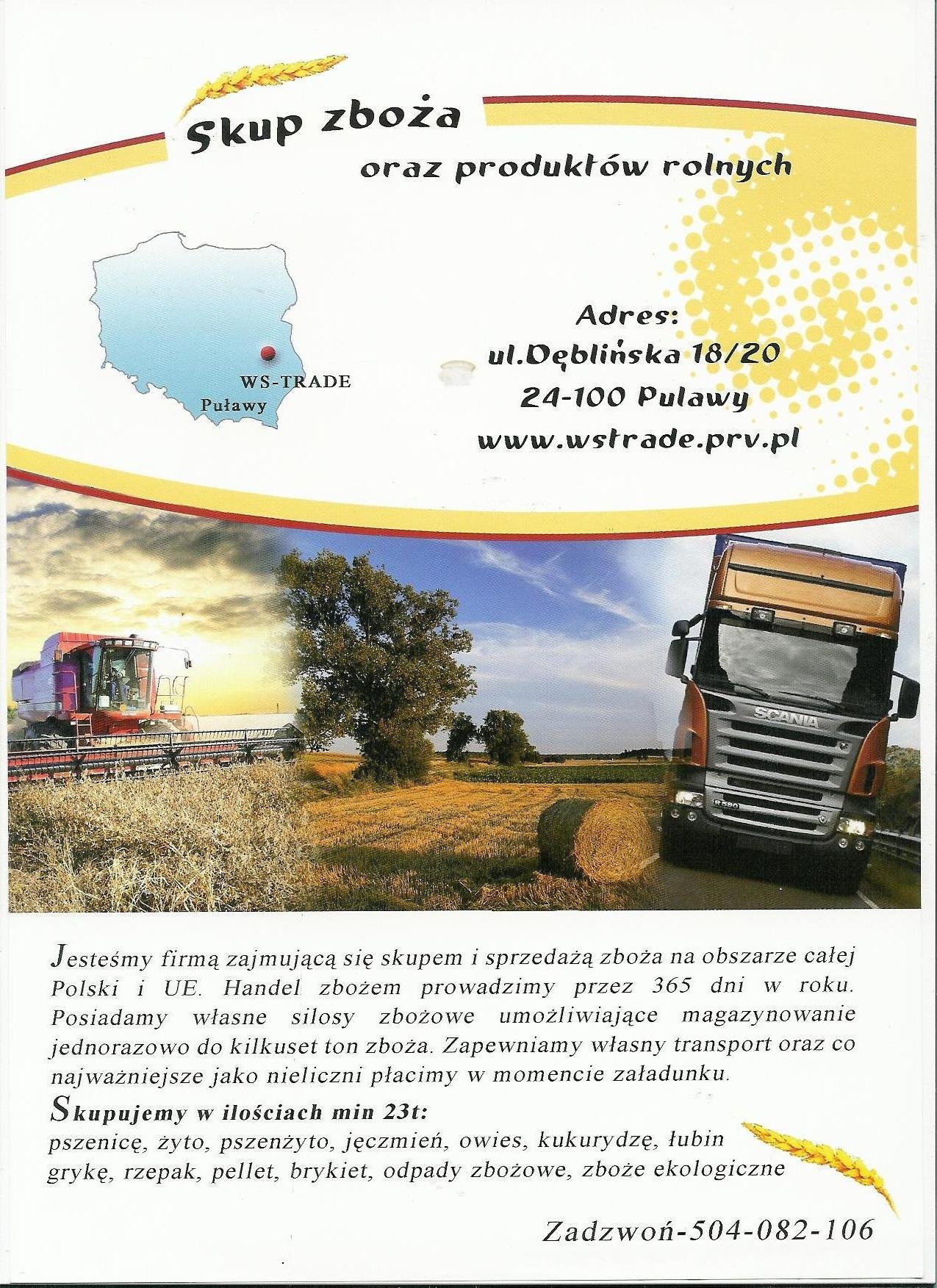kupię pszenicę
