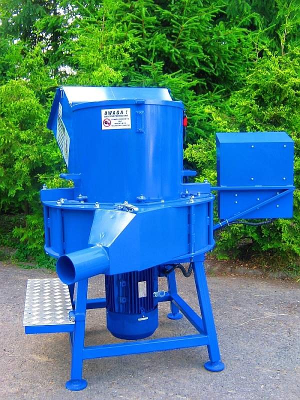 RĘBAKO MŁYN NOŻOWO BIJAKOWY z dwoma zasypami. Moc 15 kW — zdjęcie 2