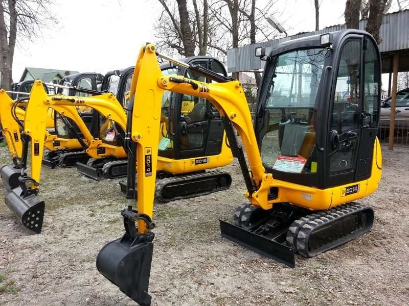JCB 8014 2008 - mini koparka używana - 3 łyżki