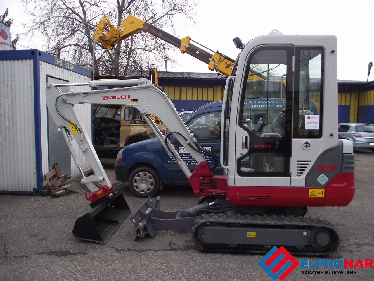 Minikoparka Takeuchi TB 219 