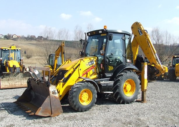 JCB 3CX Contractor, rok 2007.