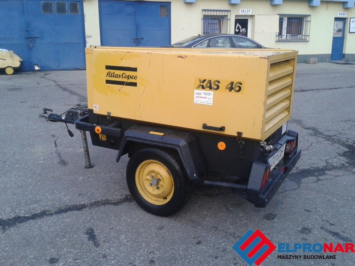 Atlas Copco XAS 46 Sprężarka z 2001r.