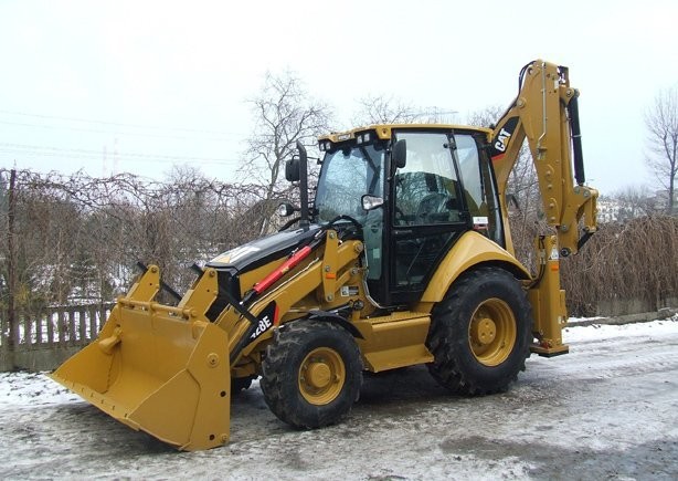 Koparko ładowarka Cat428 E PREMIER z roku 2010 — zdjęcie 1