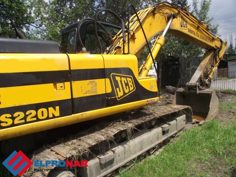 JCb JS 220N z 2002r. - koparka gąsienicowa — zdjęcie 1