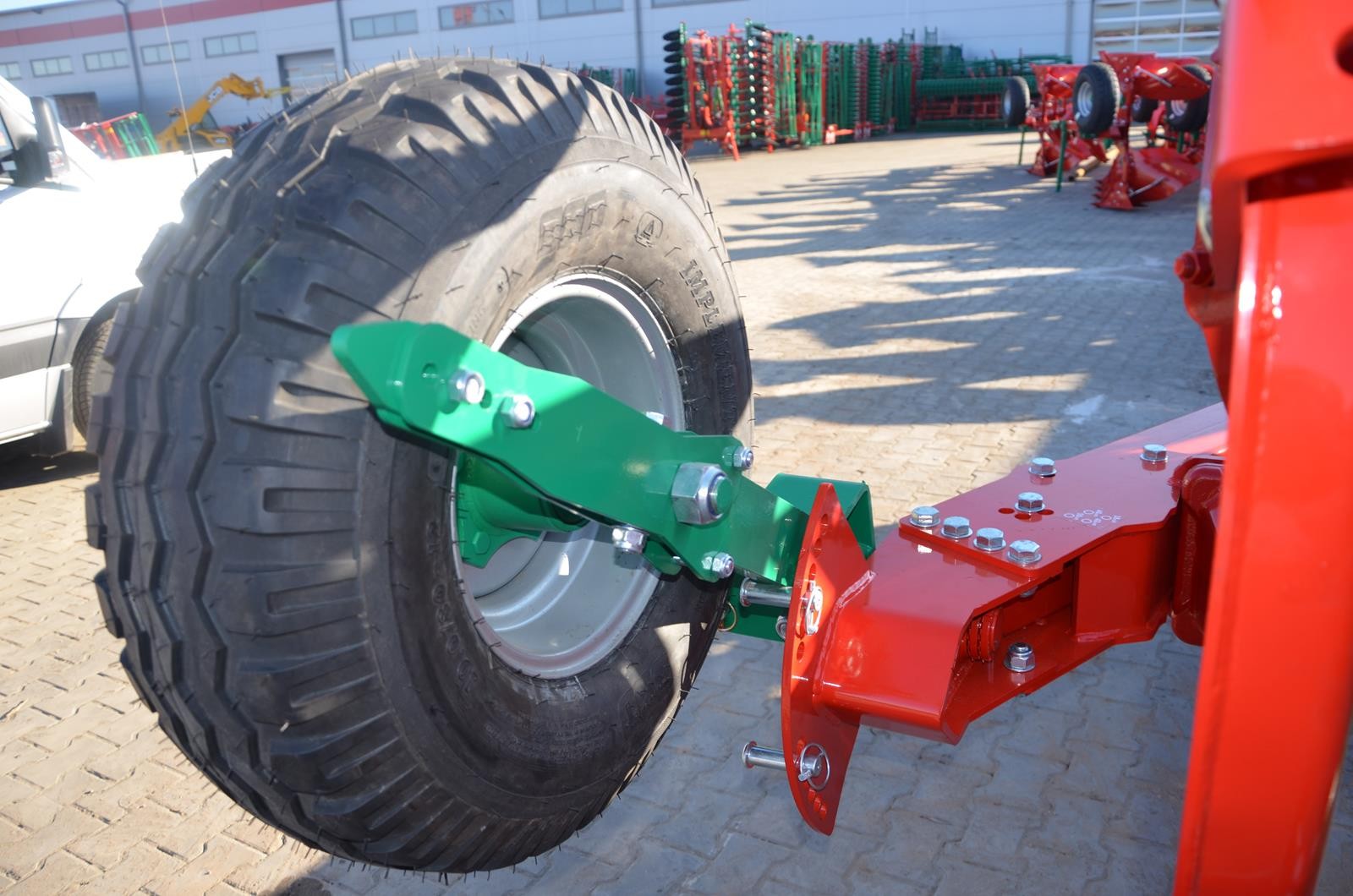 Pług obrotowy obracalny Pługi zabezpieczenie hydrauliczne Agro-Masz — zdjęcie 3