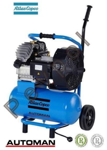 Sprężarka, 2 Tłokowa, Atlas Copco, Automan AF 30 E