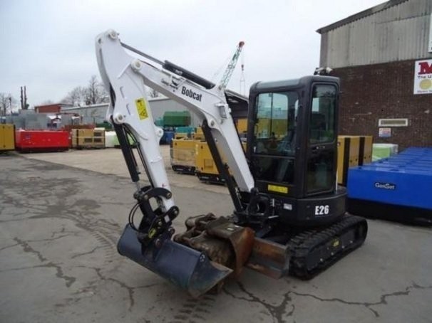 Bobcat E26 Minikoparka — zdjęcie 4