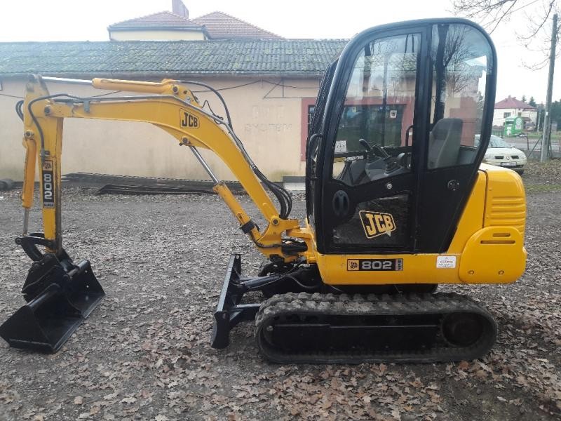 JCB 802 Super 2004 rok - mini koparka gąsienicowa — zdjęcie 5