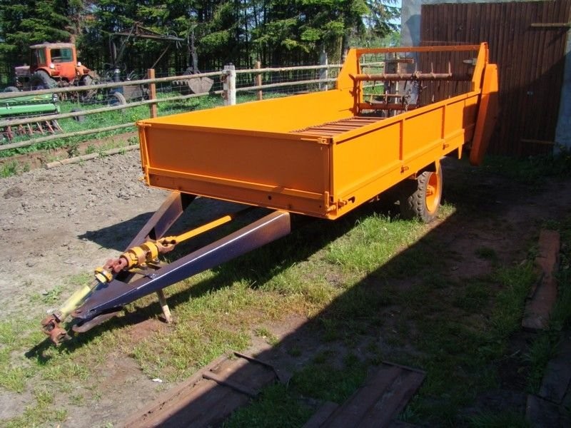 Rozrzutnik do obornika 3,5t po remoncie , polski z oświetleniem — zdjęcie 1