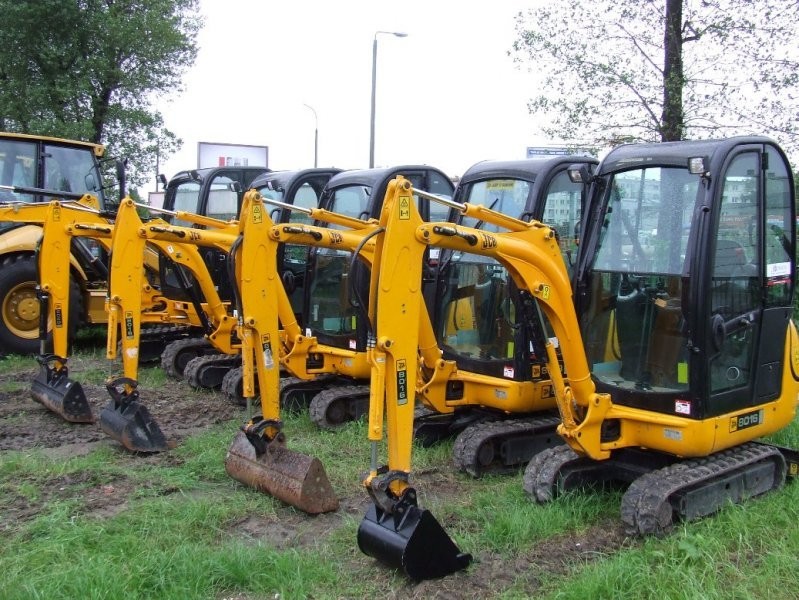 Minikoparki JCB - Sprzedaż  www.denison.com.pl