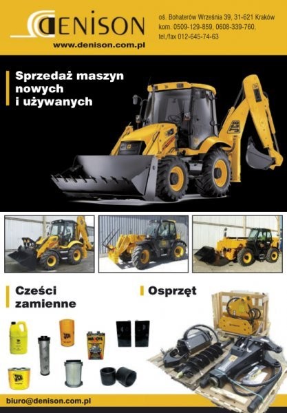 JCB częsci maszyny - DENISON