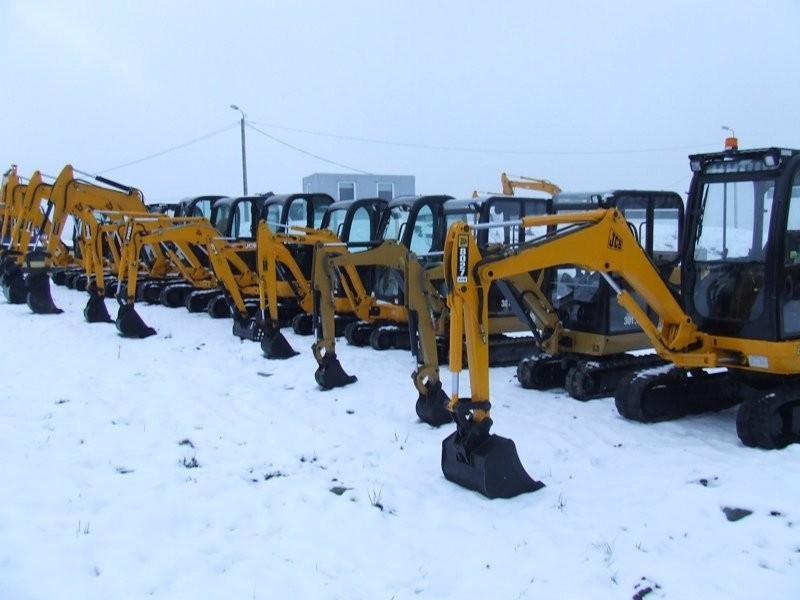 Minikoparki gąsienicowe JCB / CAT- nowe/używane — zdjęcie 2