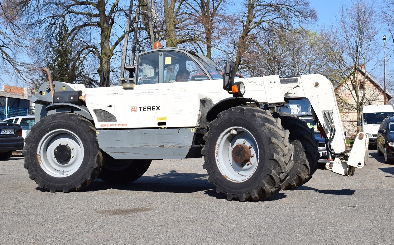 TEREX AGRILIFT 730 - KROKODYL + ŁYŻKA + WIDŁY - 2006 ROK — zdjęcie 6