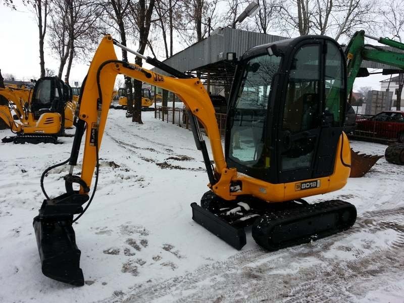 JCB 8018 minikoparka 2008 rok