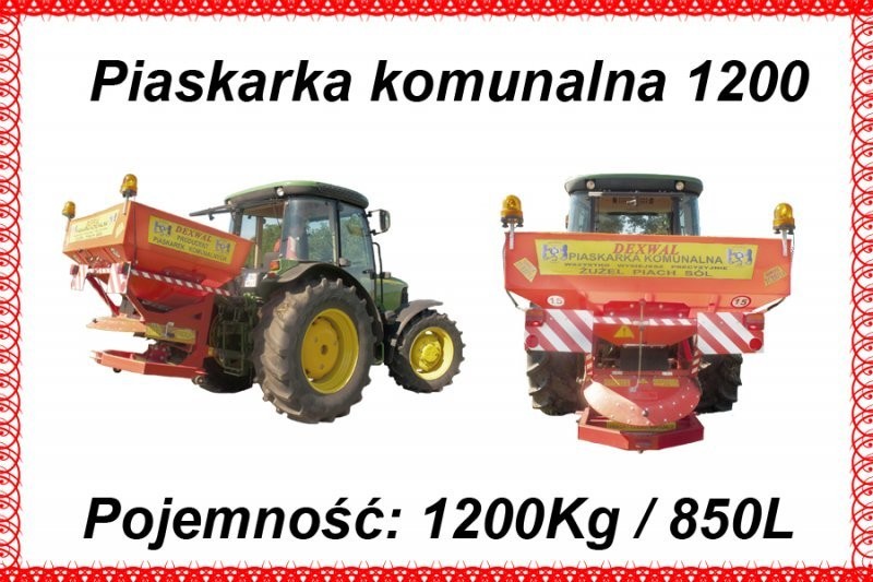 Piaskarka komunalna Quad Transport! OKAZJA! — zdjęcie 4