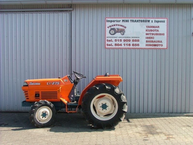 Mini traktorek Kubota L1-275, 27KM, 4x4 — zdjęcie 1