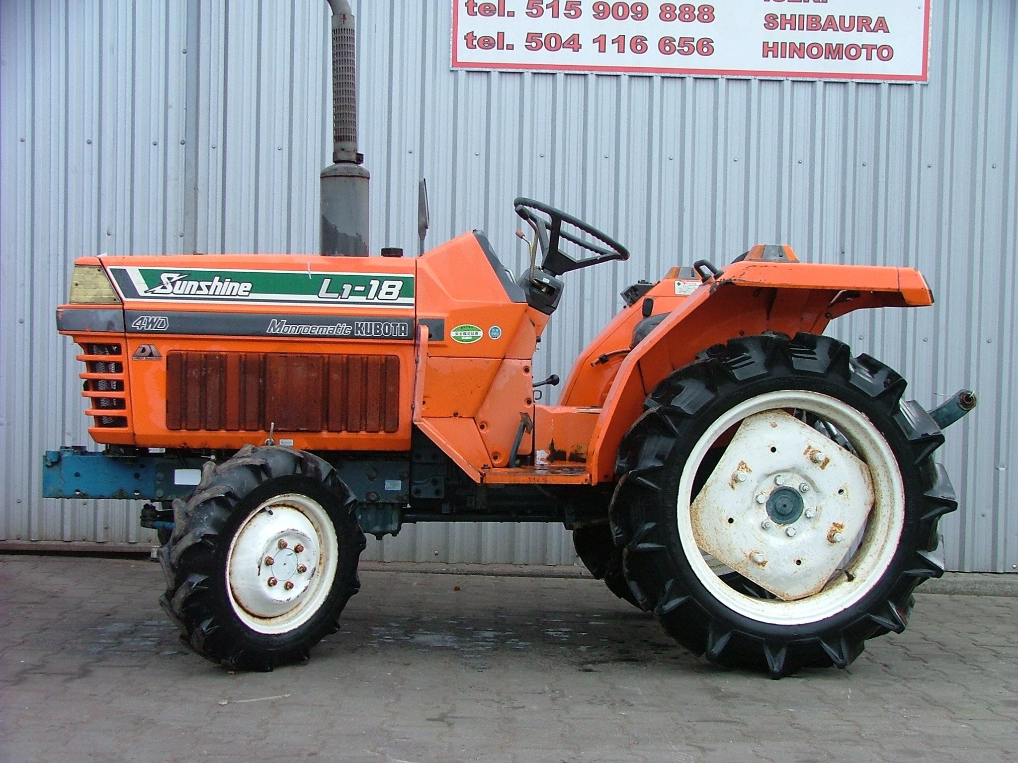 Kubota L1-18 - 1992 — zdjęcie 2