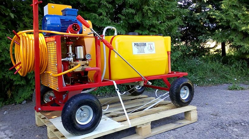 Opryskiwacz elektryczny /myjka  400V 100L, 2,2 kW — zdjęcie 3