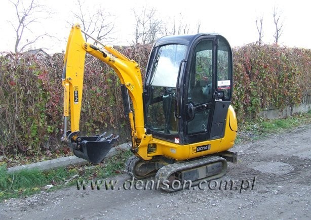 MINI KOPARKA JCB 8014- rok 2006 www.denison.com.pl — zdjęcie 1