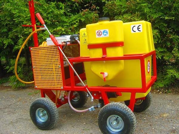 OPRYSKIWACZ ELEKTRYCZNY 12 VOLT - WÓZKOWY. 80L, 17l/min,  — zdjęcie 4