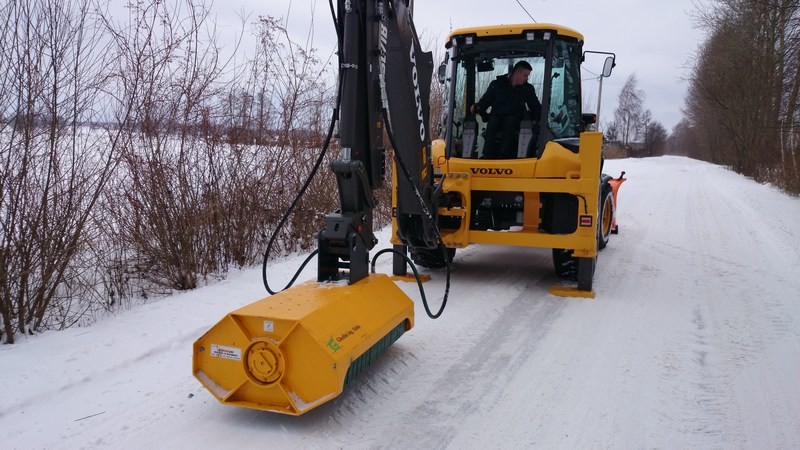Kosiarka bijakowa do koparko-ładowarki CAT, JCB, KOMATSU, VOLVO, CASE — zdjęcie 1