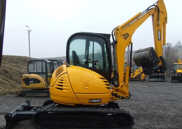 Minikoparka gąsienicowa JCB 8045 ZTS z roku 2006., — zdjęcie 2