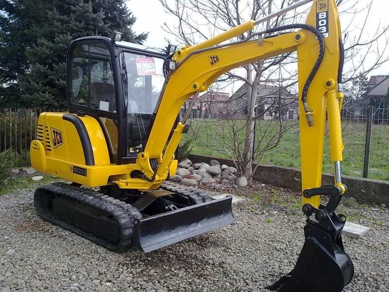 JCB 803 Plus 2006 rok --- koparka gąsienicowa — zdjęcie 1