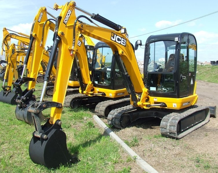 Mini koparka JCB 8050 ZTS z roku 2011- demo