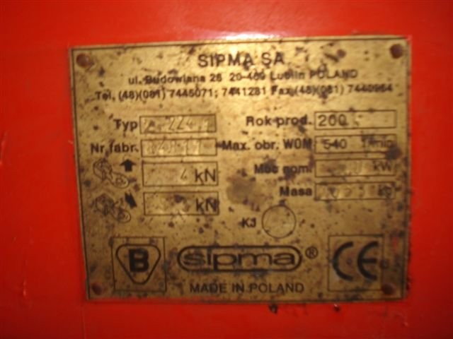 Sipma Z-224/1 - 2001 — zdjęcie 5
