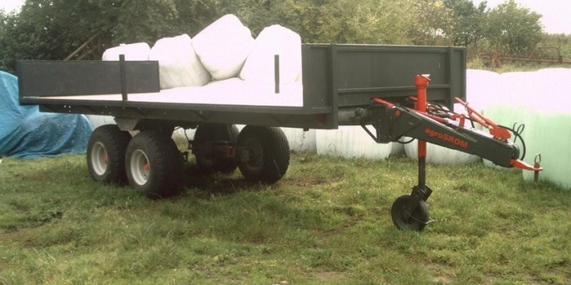 nowa przyczepa tandem krone 18 bel — zdjęcie 3
