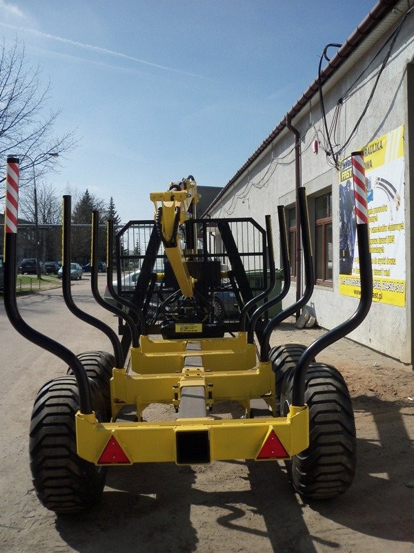 Przyczepa do zrywki drewna 9t HYDROFAST — zdjęcie 2