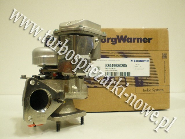 Porsche - Turbosprężarka BorgWarner KKK 3.8 53049880092 /  53049700092