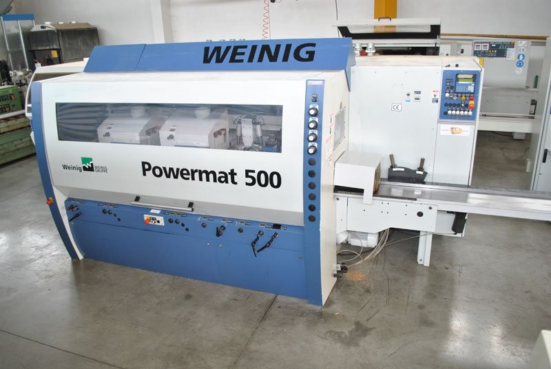 STRUGARKA CZTEROSTRONNA WEINIG POWERMAT 500 — zdjęcie 1