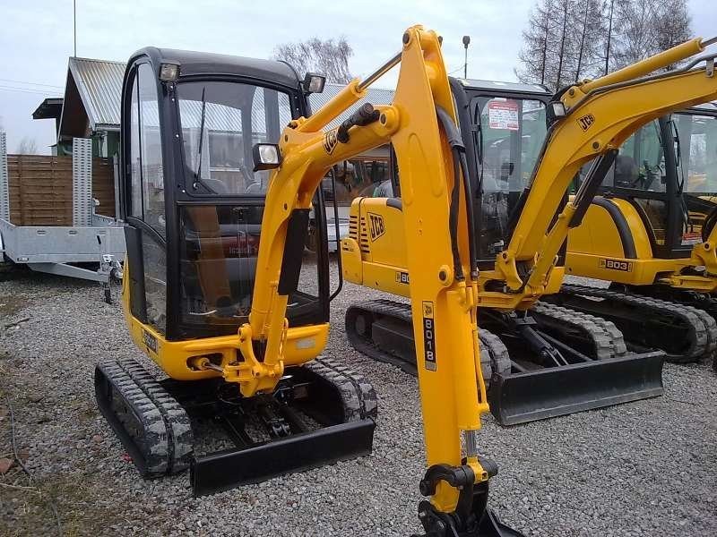 JCB 8018 2006 rok --- koparka gąsienicowa — zdjęcie 3