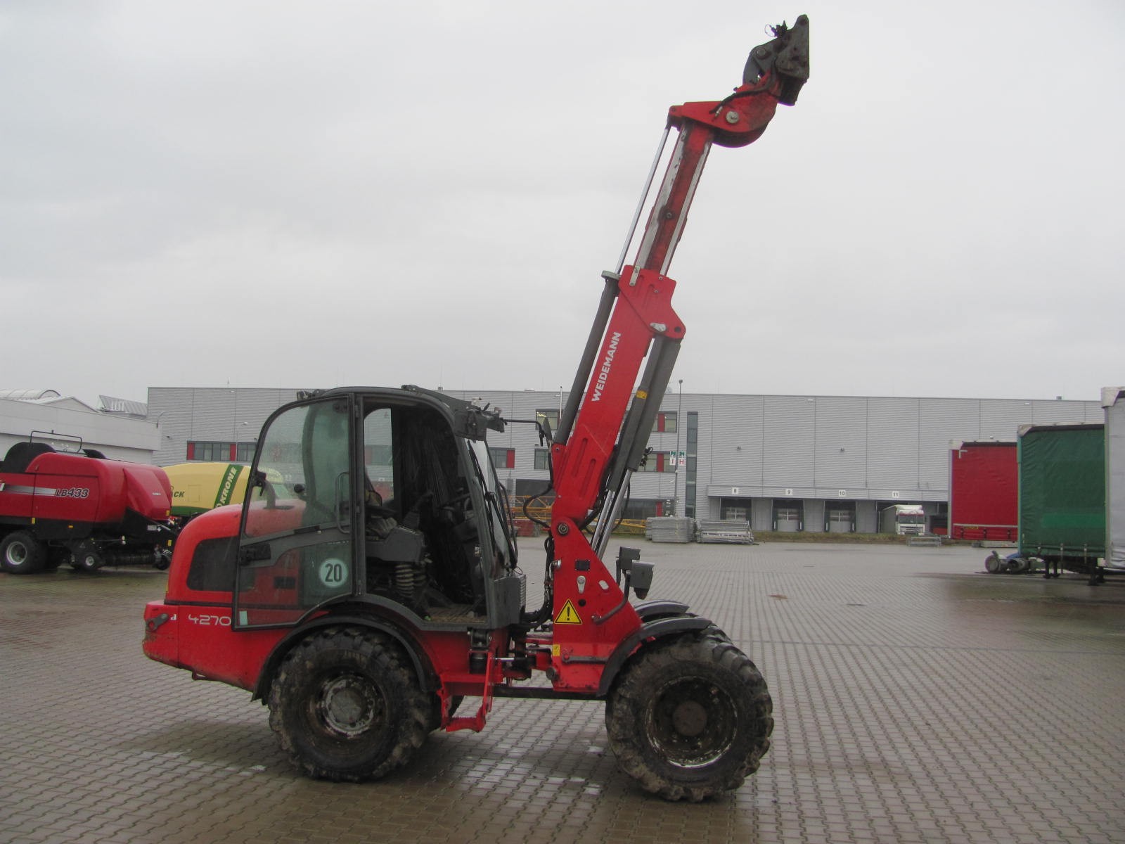 Ładowarka kołowa WEIDEMANN 4270 CX 100 T 2012r. — zdjęcie 3