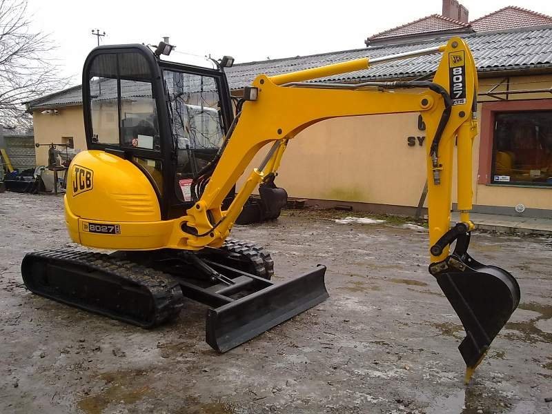 JCB 8027 ZTS minikoparka 2006 rok