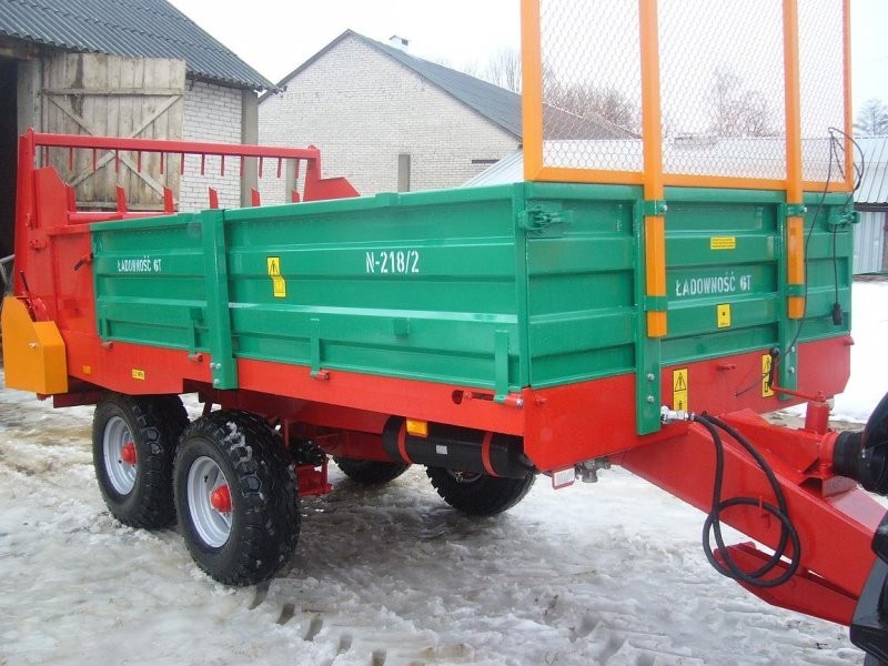 OKAZJA NOWY ROZRZUTNIK OBORNIKA 6 TON TANDEM N-218 — zdjęcie 2