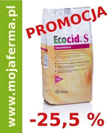 ECOCID S 1kg - promocja 25% ; dezynfekcja ogólna