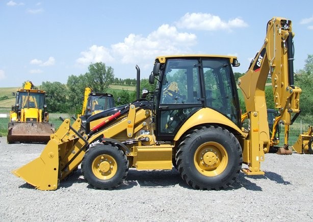 CAT 428E Premier - nowa/nowy - Powershift. — zdjęcie 1