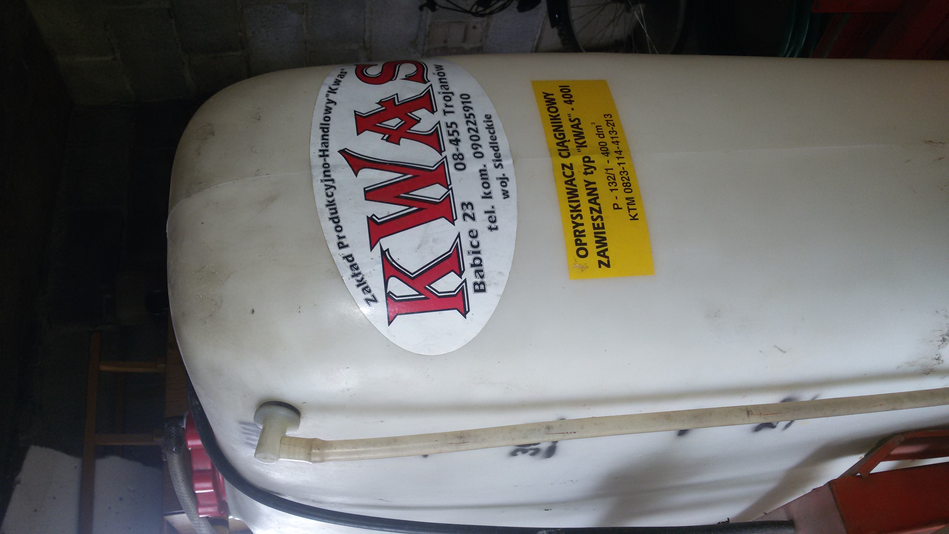 Opryskiwacz 400l — zdjęcie 2