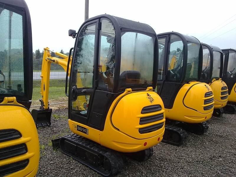 JCB 8014 2006 rok --- koparka gąsienicowa — zdjęcie 6