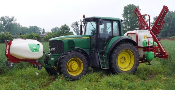 Opryskiwacz polowy zawieszany Perkoz 400,600,800 i 1000 L — zdjęcie 6