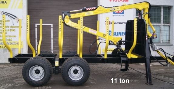 Przyczepa Leśna Hydromech / Hydrofast 7 ton, 9 ton — zdjęcie 1