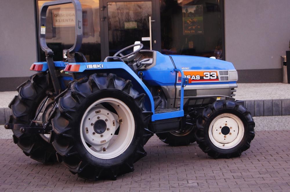 Traktor ciągnik ISEKI GEAS 33 KM idealny rewers wspomaganie — zdjęcie 4