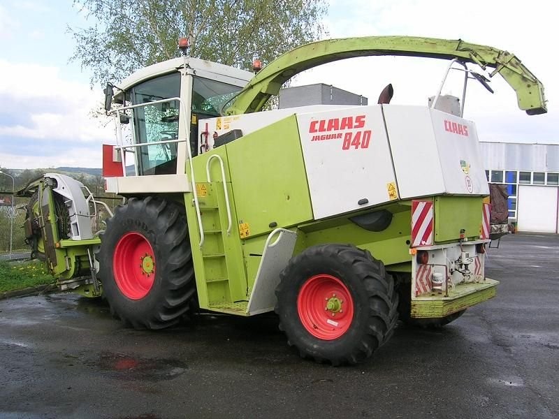 CLAAS JAGUAR 840 + PRZYSTAWKA RU 450 XTRA Z 2005 ROKU — zdjęcie 1