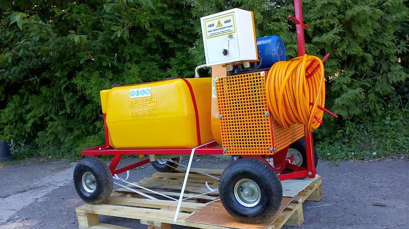Opryskiwacz elektryczny /myjka  400V 100L, 2,2 kW — zdjęcie 2
