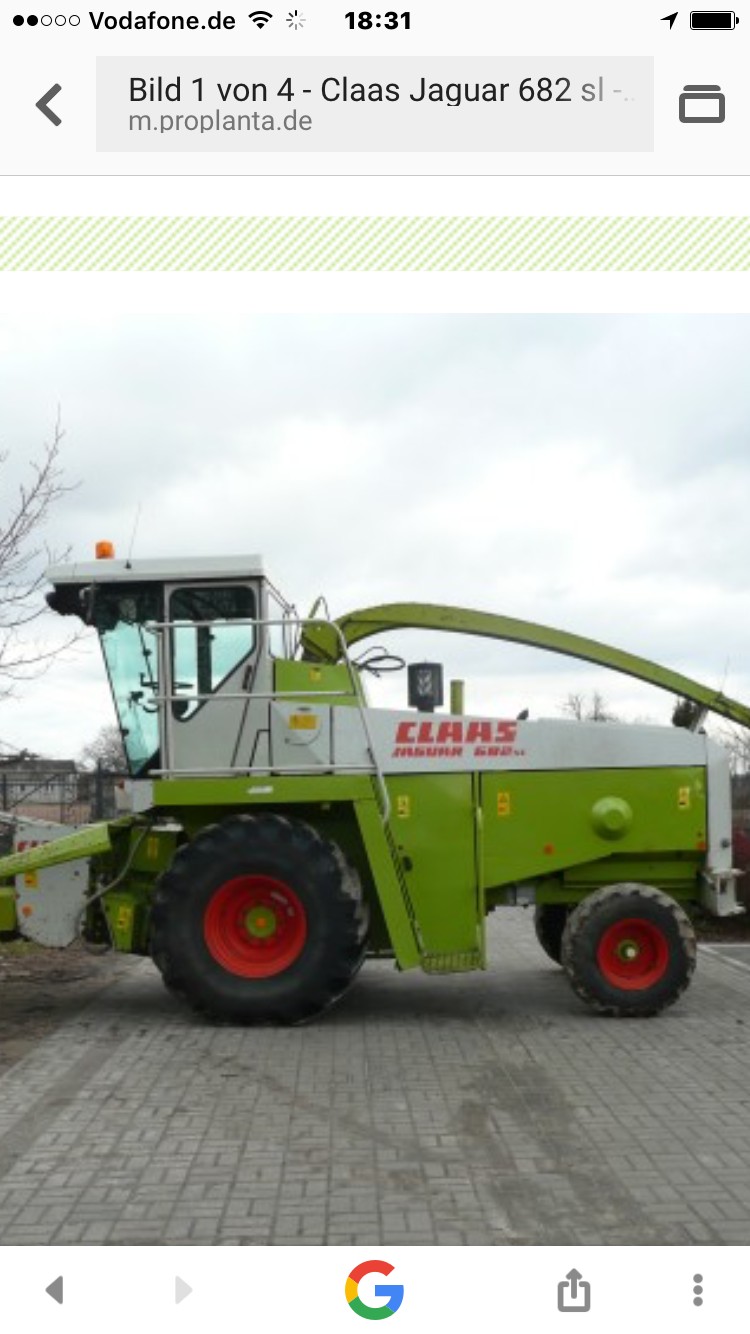 Claas Jaguar 682 SL — zdjęcie 1