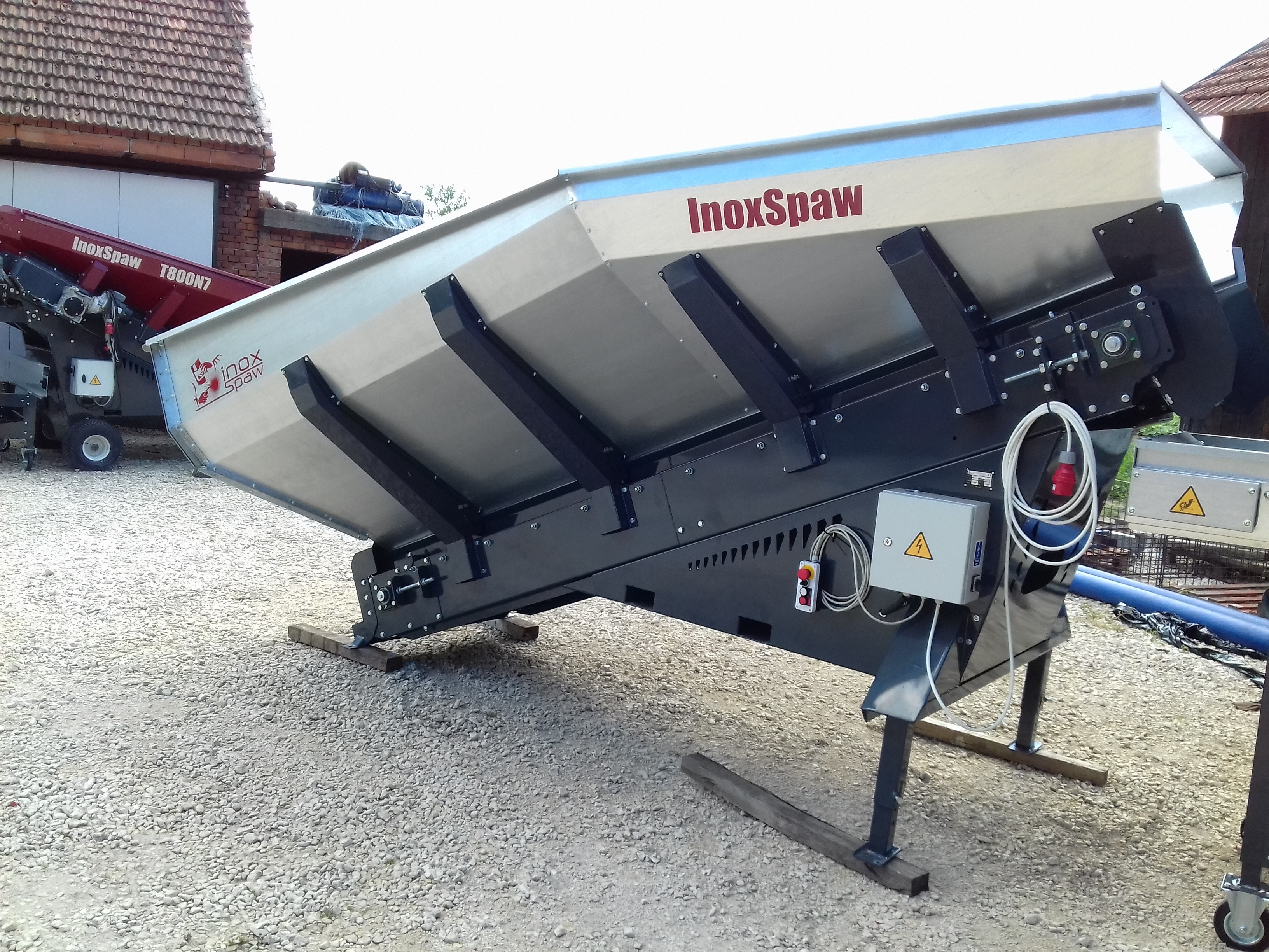 Kosz przyjęciowy T800 receiving hopper bunkier zasypowy — zdjęcie 7